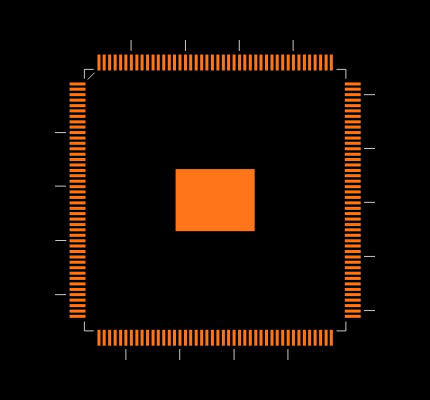 AM1705BPTP3 Footprint