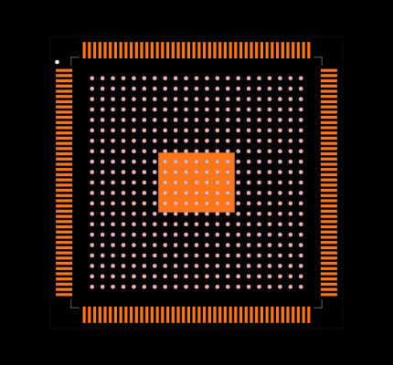 AM1705CPTP3 Footprint