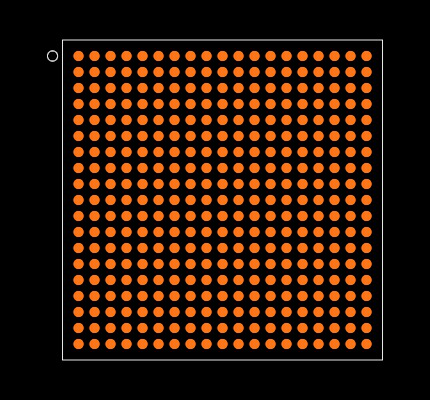 AM1808BZWT3 Footprint