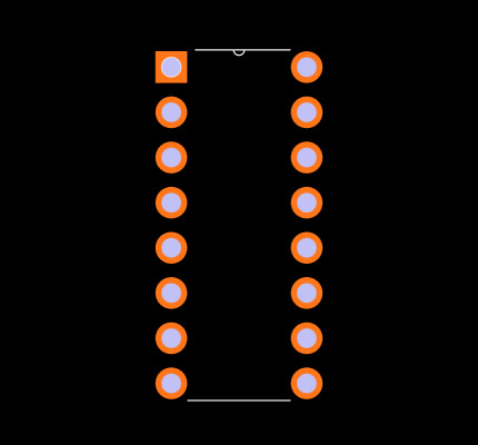 AM26LS32CN Footprint