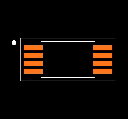 BQ2057TTSTR Footprint
