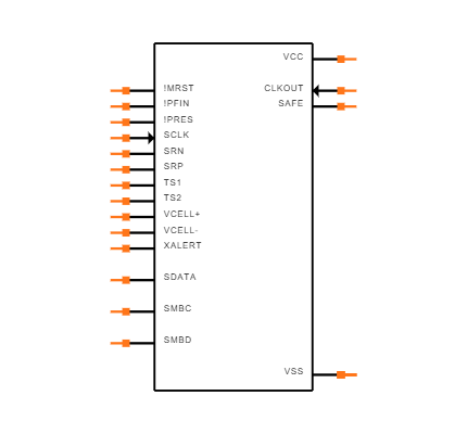 BQ20Z40PW-R1 Symbol