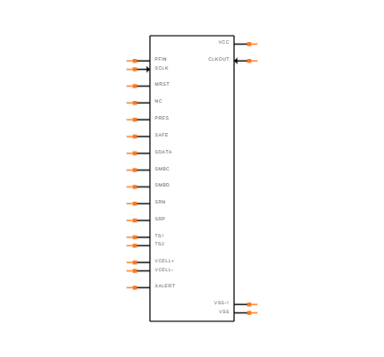 BQ20Z70PW-V160 Symbol