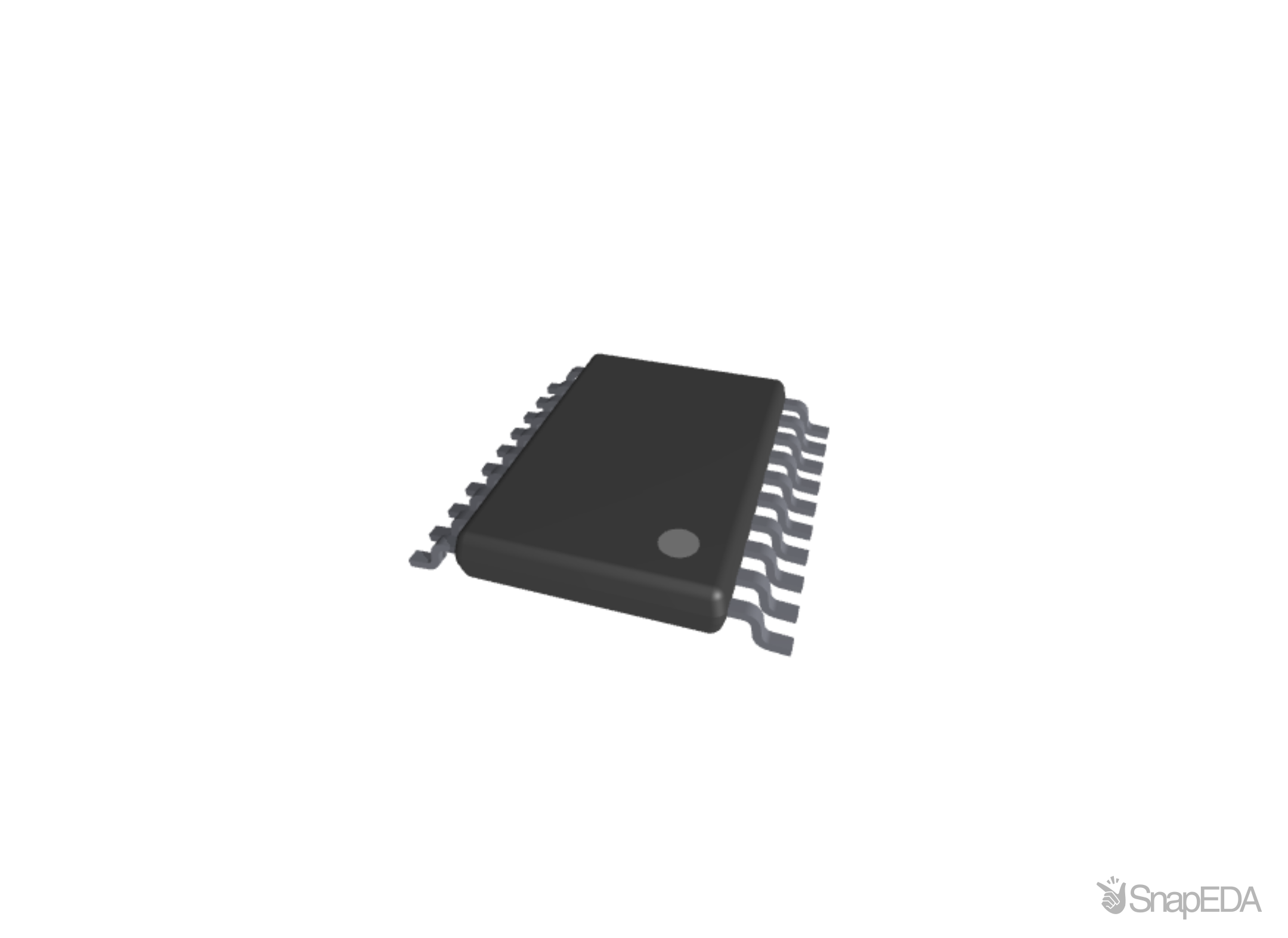 BQ24002PWP 3D Model