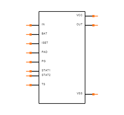BQ24010DRCR Symbol