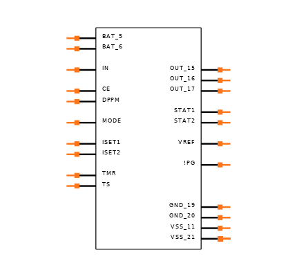 BQ24070RHLTG4 Symbol