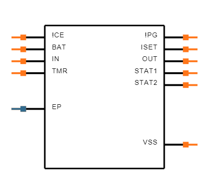 BQ24086DRCR Symbol