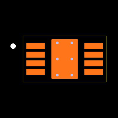 BQ24202DGN Footprint