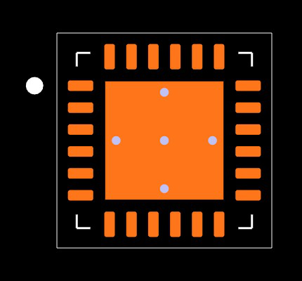 BQ24295RGER Footprint