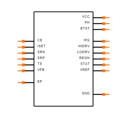 BQ24620RVAT Symbol