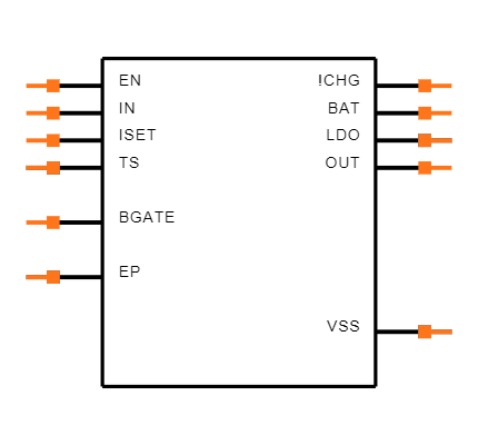 BQ25060DQCT Symbol