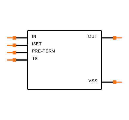 BQ25100YFPR Symbol
