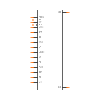 BQ25150YFPT Symbol