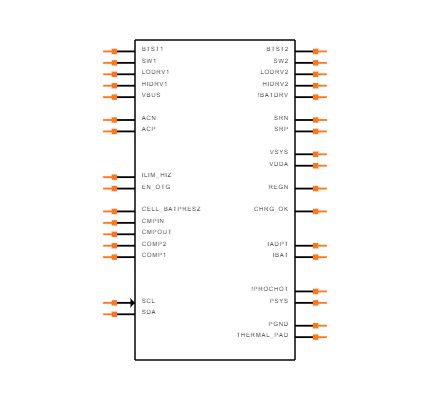 BQ25703ARSNT Symbol