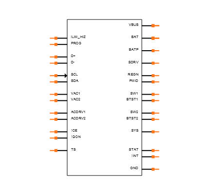 BQ25792RQMR Symbol