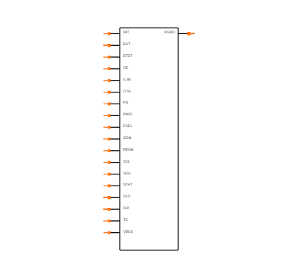 BQ25892RTWT Symbol