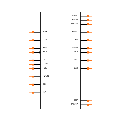 BQ25896RTWT Symbol