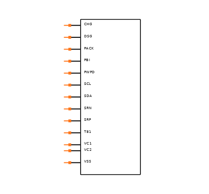 BQ28Z610DRZT Symbol