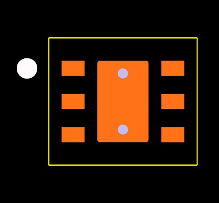 BQ294504DRVR Footprint