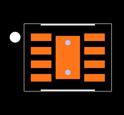 BQ296224DSGT Footprint