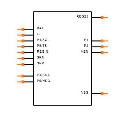 BQ34Z100PW-G1 Symbol
