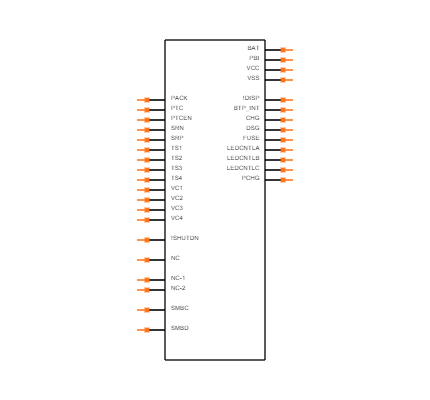 BQ40Z50RSMR Symbol