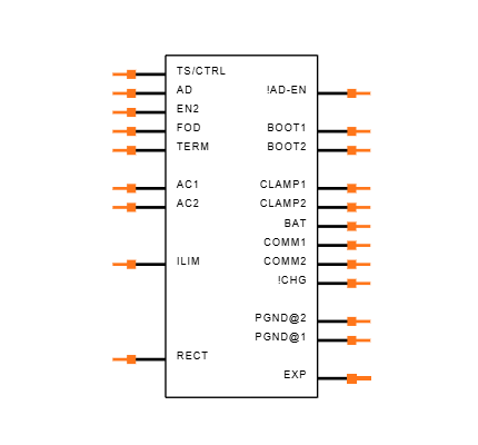 BQ51050BRHLT Symbol