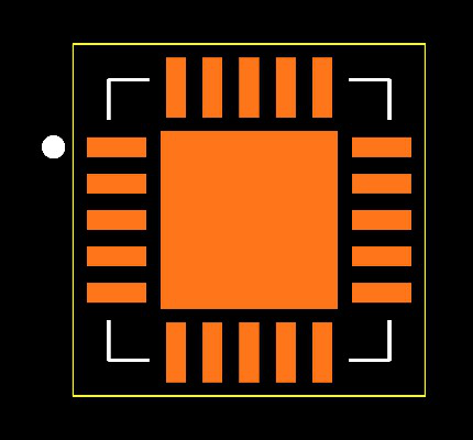 CC1070RGWT Footprint