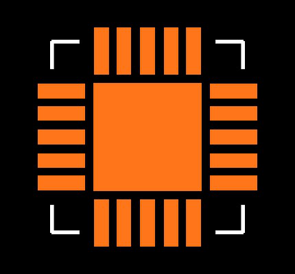 CC1100ERGPR Footprint