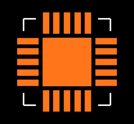CC1100RTKR Footprint