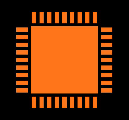CC1111F32RSPR Footprint