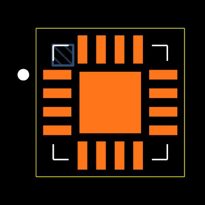 CC1150RGVT Footprint
