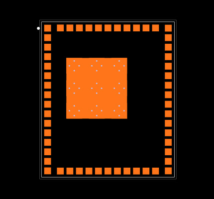 CC3220MODSM2MOBR Footprint