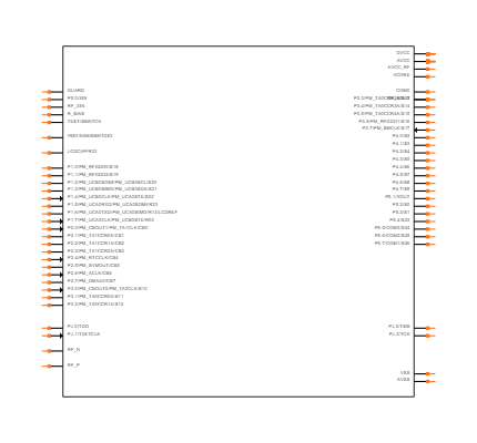 CC430F6126IRGCR Symbol