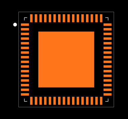 CC430F6127IRGCR Footprint