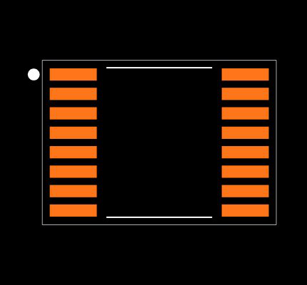 CD40103BPW Footprint