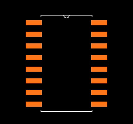CD40109BQNSRQ1 Footprint