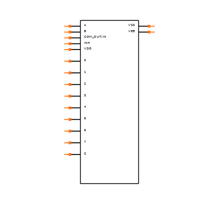 CD4051BMT Symbol