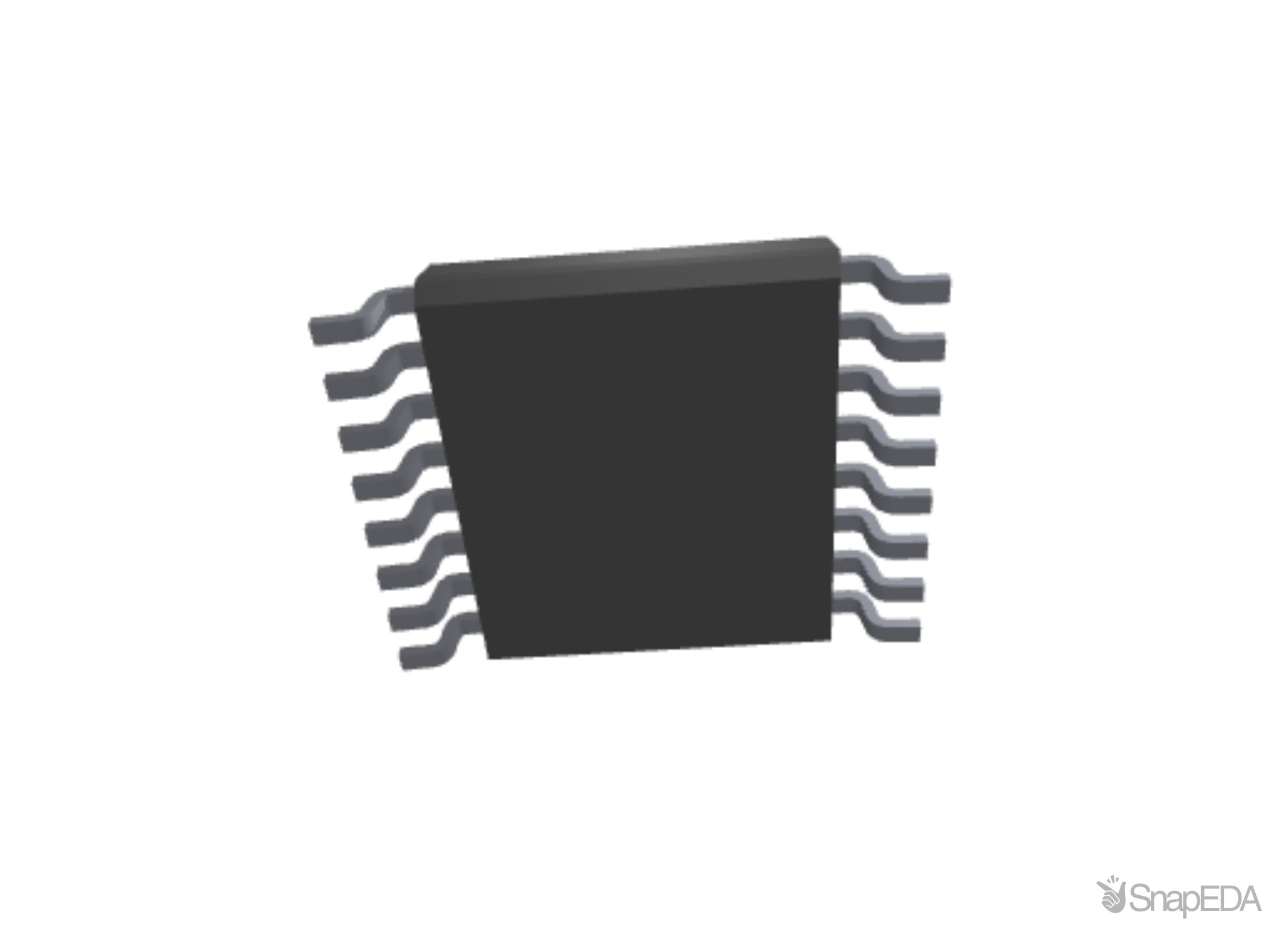 CD4052BPW 3D Model