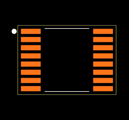CD4053BPWRG3 Footprint