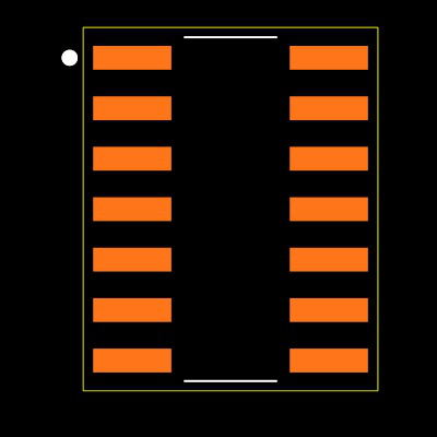 CD4071BM96 Footprint
