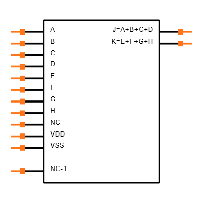 CD4072BE Symbol