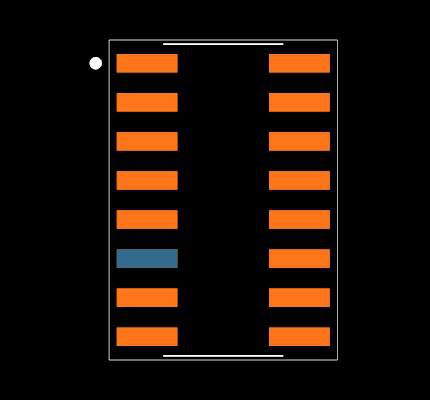 CD4504BM96 Footprint