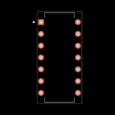 CD74AC86E Footprint