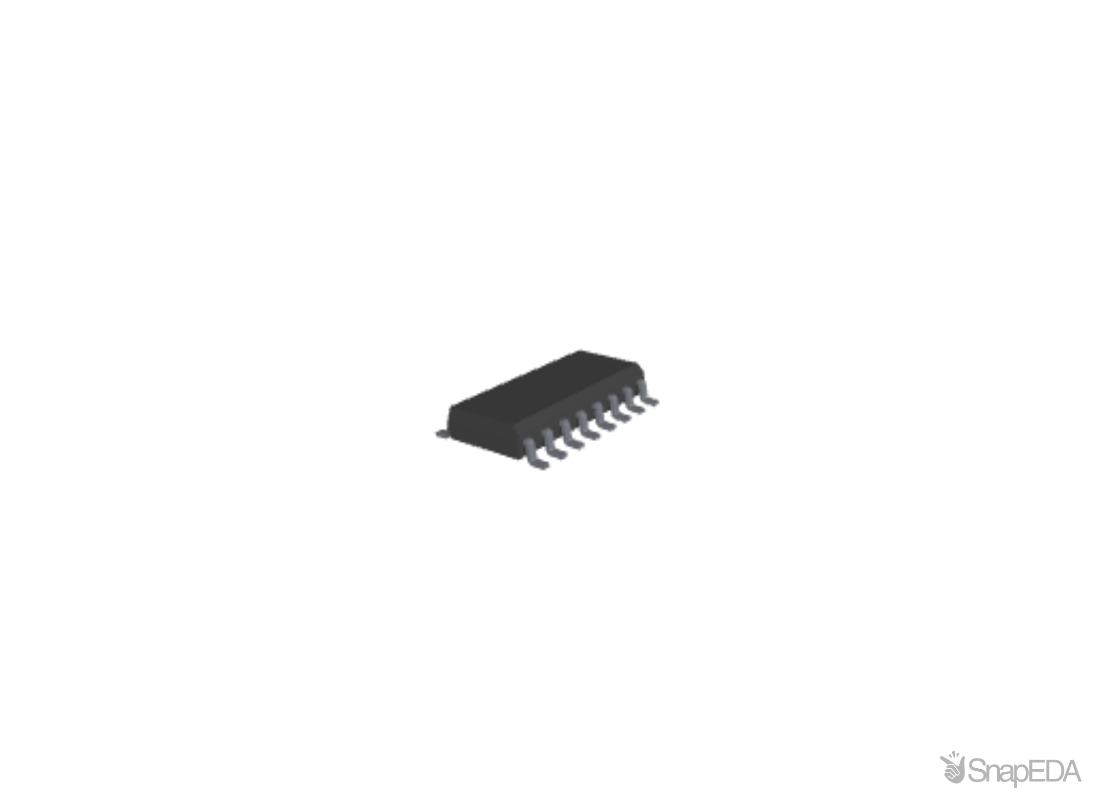 CD74HC4538QM96G4Q1 3D Model