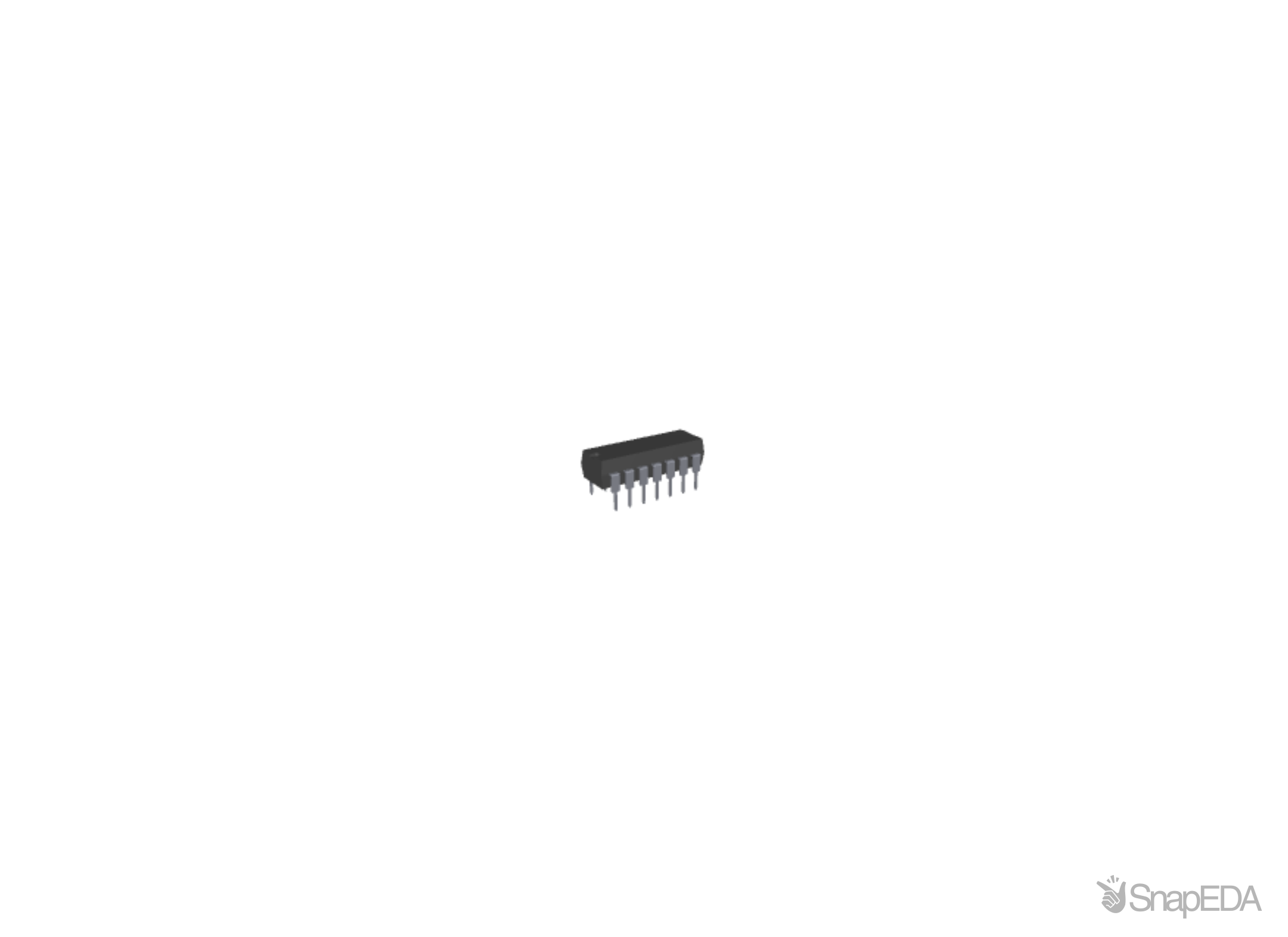 CD74HCT107E 3D Model