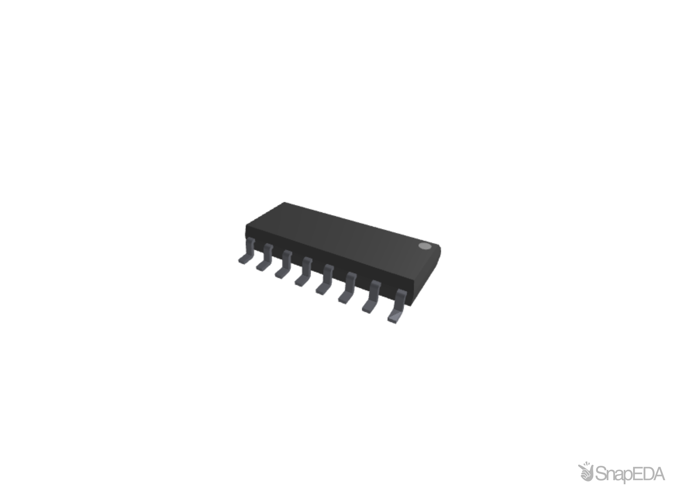 CD74HCT138M 3D Model