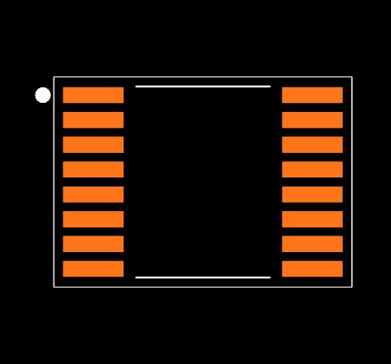 CD74HCT238PWR Footprint