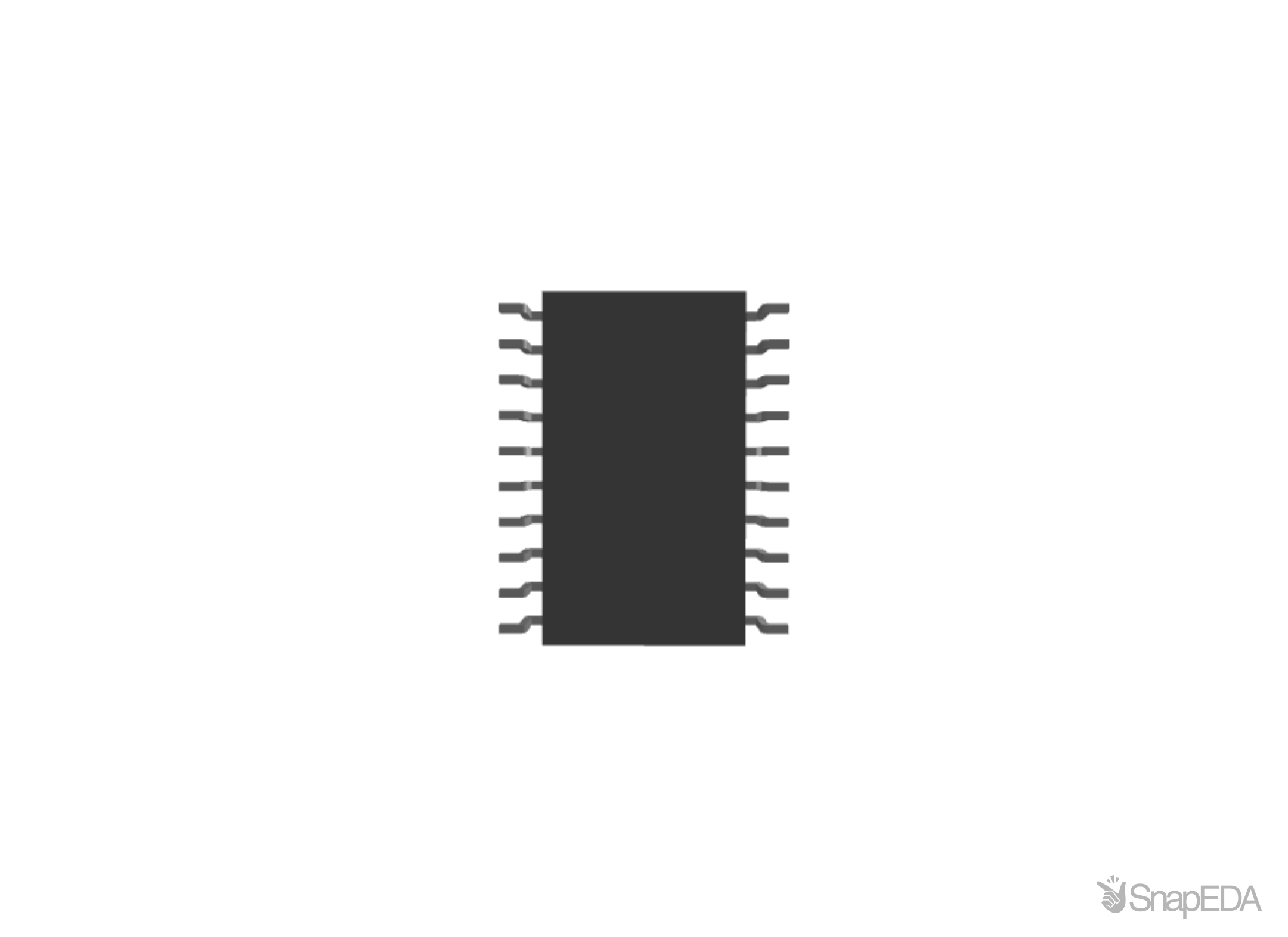 CD74HCT244M 3D Model