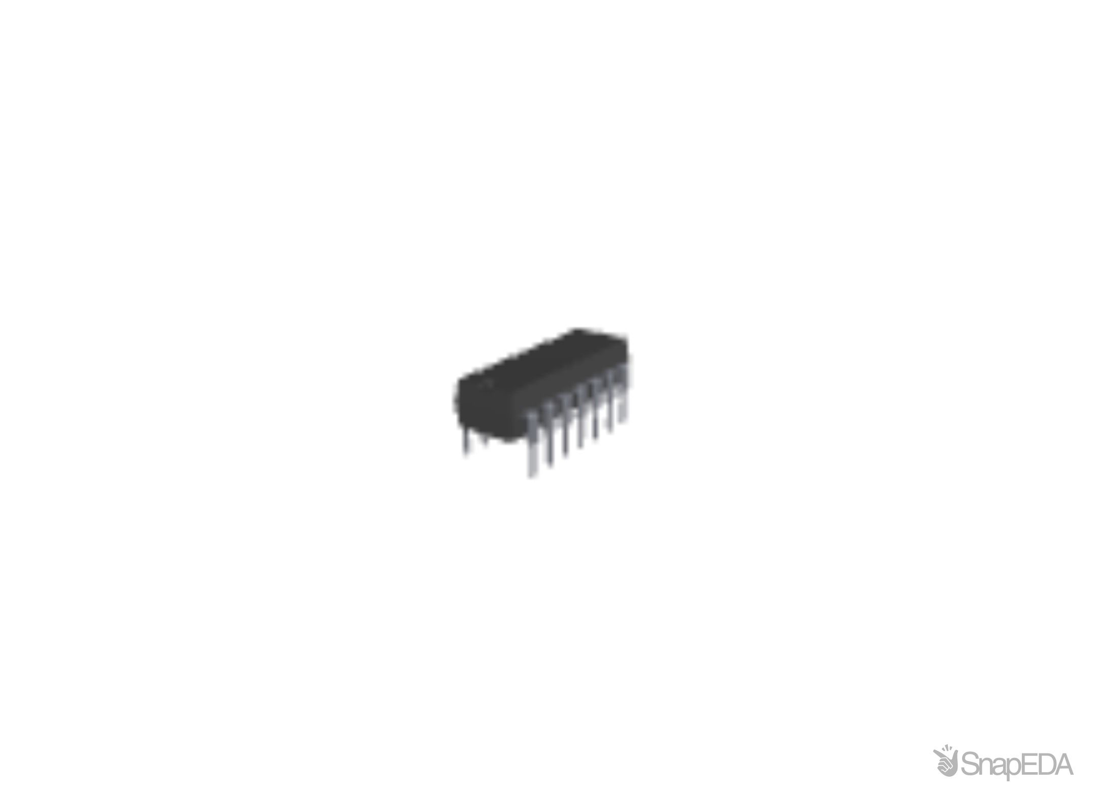 CD74HCT27E 3D Model
